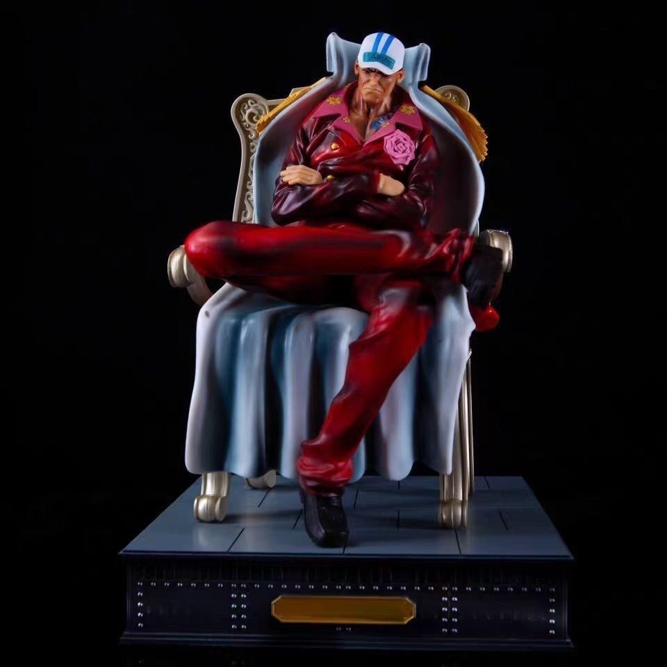 One Piece] Top 3 Marine Admiral Kizaru PVC Figure – Civet Action