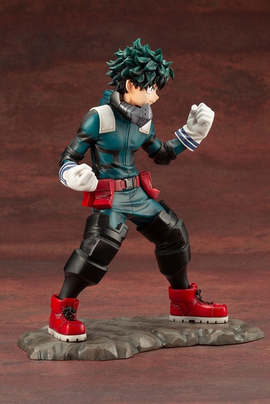 My Hero Academia 6th Ver. Izuku Midoriya Deku Fighting Coat Standing Pvc  Action Figure Boku No Hero Collectible Model 25cm - Action Figures -  AliExpress