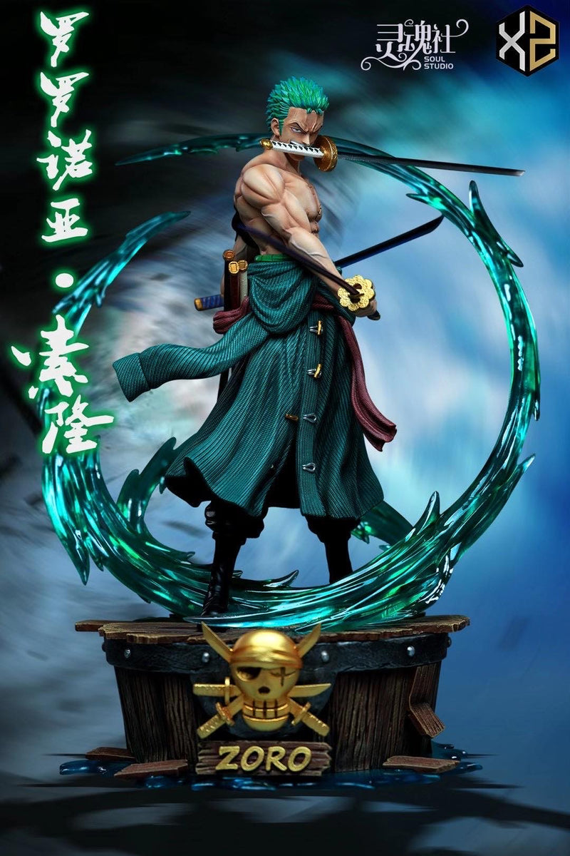 Premium] [One Piece] Zoro Resin Statue (XZ Studio) – Civet Action