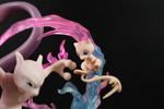 [Pokemon] Mew & Mewtwo Evolution PVC Figure